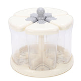 Rice Dispenser 5 Grid Food Grade PP PET Airtight 360&deg Rotating Grain Storage Bin for Red Green V1294-YM0901-3118260016712