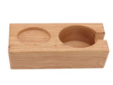 Coffee Tamper Holder Beech Distributor Storage Rack Coffee Bar Accessories for 58mm Tamper Wood V1294-YM0717-3118220188312