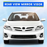 Replacement For Toyota Auris Corolla 2007 - 2013 Car Interior Sunshade with Mirror Sunshade Left V1189-LC-QP-00233