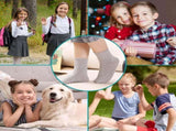 Holzlrgus Kids Athletic Crew Socks Boys Girls Cotton School Uniform Casual Basic Socks 6 Pairs 6 - 8 V1189-WXFWAL-20260319-01257