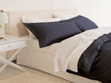 Royal Comfort - Balmain 1000TC Bamboo cotton Quilt Cover Sets - Charcoal ABM-10002062