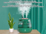 Humidifier for Bedroom,2.2 Liter Cool Mist Humidifier, Ultra Silent Dual Nozzle Humidifier with V1366-AZ2-W-13155