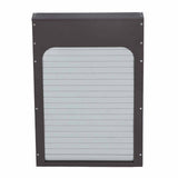 Automatic Chicken Coop Door Metal with Timer Battery Powered for Farm Poultry Habitat Supplies Brown V1294-YM0703-3111230061011