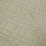 Jane Barrington Morris Beige Ultrasonic Embossed Lightly Quilted Reversible Coverlet Set Queen V442-IDC-COVERLETS-MORRIS-BEIGE-QS