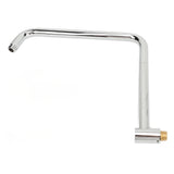 Shower Head Extension with Flange S Shape Shower Arm Wall Mount Rotatable Stainless Steel Shower V1294-YM0710-3112230074211