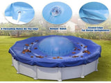 5ft Dia Pool Pillows, Pool Air Pillow, Inflatable Pool Pillows for Above Ground Pools, Winter V1192-AZ-W-17640