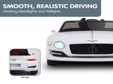 Kahuna Bentley Exp 12 Speed 6E Licensed Kids Ride On Electric Car - White CAR-BEN-WH