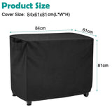 Waterproof Outdoor Prep Movable Dining Cart Pizza Oven Patio Grill Table Cover 104*61*81Cm Smile V1189-LWWAL-20260327-04456