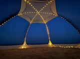 Pop Up Screen House Tent 3x3m, 6-8 Person 220cm Tall Mosquito Net Tent,Spacious 3.8m dome fits 6-8 V1337-TN-1WJN-W0M5
