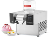 Commercial Snowflake Ice 276LBS/24H Snowflake Ice Maker, Stainless Steel Ice Shaver V952-FLXNBJFLLEDPOLJG2V3