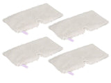 4Pcs Microfiber Mop Pads Replacement Steaming Mop Pads for Shark S3901 S3500 S3501 V1294-YM0626-3113220319311