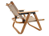 Kids Camping Chair Aluminum Alloy Wood Grain Canvas Portable Folding Camp Chair for Children Under 6 V1294-YM0901-3116240022911