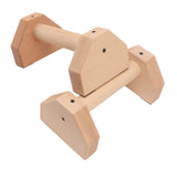 2pcs Wooden Push Up Handles Anti Slip Pushup Bar Handstand Parallettes Bars for Indoor Outdoor 30cm V1294-YM0703-3117230052112