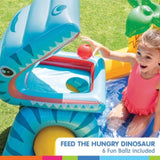 Intex 57444 Dinosaur Play Centre Kids Inflatable Pool with Water Slide 57444NP