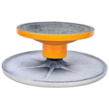 12in Round Sculpting Wheel Silver Model Making Turntable Ceramics Pottery Tool V1369-AZ3-W-15541