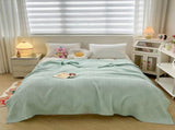 Soft Warm - Pure Cotton Lightweight Bedding Breathable & Big Size 200*230cm Cozy Cotton V1189-LWWAL-20260401-05702