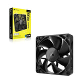 Corsair RX120 iCUE LINK PWM Single Fan Expansion. Black Fan - Glass fiber-reinforced LCP fan blades V1202-V2-CFCO-RX120