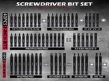 SEDY 235PC Screwdriver Bit Set Ratchet Handle Holders Security Bits Nut Drivers V465-84075