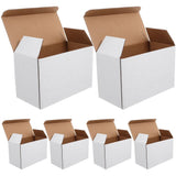 Sturdy White Paper Storage Box - Multi-Grid Design for Moving 10Pcs V1369-AZ3-W-22517