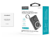 CHOETECH B695-BK 10000mAh 22.5W USB-A USB-C x 2 MagLeap Wireless Charge Power Bank Black V28-ELECHOB695BK
