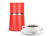 4 in 1 Multifunctional Coffee Maker Coffee Grinding Cup Manual Bean Grinder Coffee SuppliesRed V1294-YM0901-3113200194012