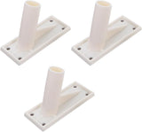 3pcs Flag Pole Holder Wall Mount Flag Stand Flag Pole Mounting Bracket Self Adhesive Flag Pole Mount V1188-YT-A-1059
