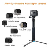 Foldable Tripod Selfie Stick For Action Cameras - 23.5-81Cm Length PRL-6950ACD