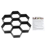 1Pc DIY Garden Path Maker Mold Concrete Stepping Stone Cement Paving Mould Brick V1294-YM0727-JY10932