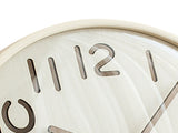 12 Inch Wooden Wall Clock Silent Non Ticking Wall Clock Battery Operated Round for Kitchen Home V1294-YM0901-3115240110411