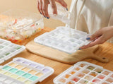 Double-Layer Ice Cube Mold with Ice Spoon Ice Cube Tray Accessories Ice Cube Moulds for V1192-AZ-W-16628