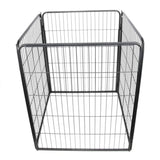 YES4PETS 4 Panels 100 cm Heavy Duty Pet Dog Cat Puppy Rabbit Exercise Playpen Fence Extension V278-HPL100-4-A