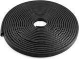 Seal Strip, 40 Feet Edge Trim, EDPM Rubber Seal Trim for Cars, Boats, Trucks, RVs, Fits Edge 1/16" V1258-DP02-C-2148