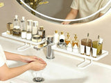 No-Drill Sink Organizer Rack, Over The Sink Shelf, Freestanding Steel Faucet Storage Shelf, V1370-AZ4-13440