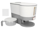 Rice Dispenser Household Food Grade Dry Sealed Grain Cereal Dispenser Bucket for Millet Black V1294-YM0706-3118230211113