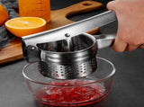 WHAMVOX Simple Fruit Juicer Orange Squeezer Hand Press Cold Stainless Silver V1189-WXFWAL-20260326-02294