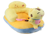Baby Support Seat Sofa Soft Plush Comfortable Cute Animal Shape Prevent Slip Adjustable Baby Learn V1294-YM0901-3116240001412
