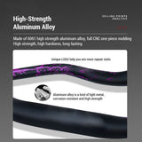 Riser Handlebar Handlebar 55MM Rise,780mm Length,Mountain Bike Handlebar with Ergonomic V1192-AZ-W-25387