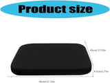 Crystal velvet seat cushion, ergonomic memory foam seat cushion, suitable for cars, comfortable and V1189-LC-QPA-014
