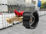 275-330 Gallon IBC Tote Water Tank Adapter 2 Free Brass Hose Faucet Water V1189-LWWAL-20260325-00238