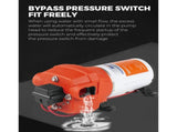 SEAFLO 12V Water Pump Pressure Diaphragm Self Priming Pump 4.5Gallons Per Min 17LPM 40PSI Water V985-SEAFLOPUMP17LPM