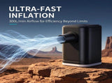 Portable Air Pump for Inflatables with Camping Lantern,300L Mini Air Pump, 1200mAh V1366-AZ2-W-15207