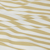 Ardor Frankie Yellow Stripe Yarn Dyed Reversible Quilt Cover Set King V442-INT-QUILTCS-FRANKIESTRIPE-YELLOW-KI