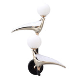 Modern Bird Wall Lamp Double Head Rotatable LED Wall Mounted Light for Living Room Bedroom Bedside V1294-YM0703-3119230065611
