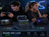 Wireless Earbuds 2 Pairs in 1 Charging Case with LED Display 40H Total Playtime, Gaming & Music, V1337-VS-PKVJ-WLW6