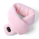 Scarf Winter USB Electric Heated Collar Scarf Plush Heating Shawl Neckerchief Chunky Oversized V1370-AZ4-06618