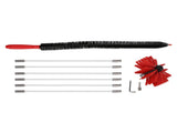 Chimney Brush Press Type Durable Nylon Soft Durable Small Size Inner Wall Cleaning Brush V1294-YM0710-3113210191811