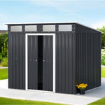 Giantz Garden Shed 2.38x1.99M Outdoor Storage Tool Workshop House Shelter SHED-FLAT-6X8-ABC