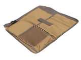 Bucket Organization Bag Round Shape Large Capacity Portable Handle Khaki Outdoor Bucket Tool Bag for V1294-YM0523-3111220114611