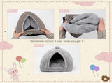 Rabbit hutch - Gray - 1 piece - 34*34*36cm - For rabbit guinea pig ferret - Rabbit hutches - For V1188-NK-BOL-366
