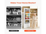8-Tier Over the Door Pantry Organizer Hanging Storage Rack Adjustable V952-MGCCJ8CHS000V0LYTV0